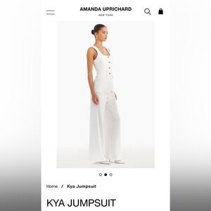 Amanda Uprichard Kya Jumpsuit